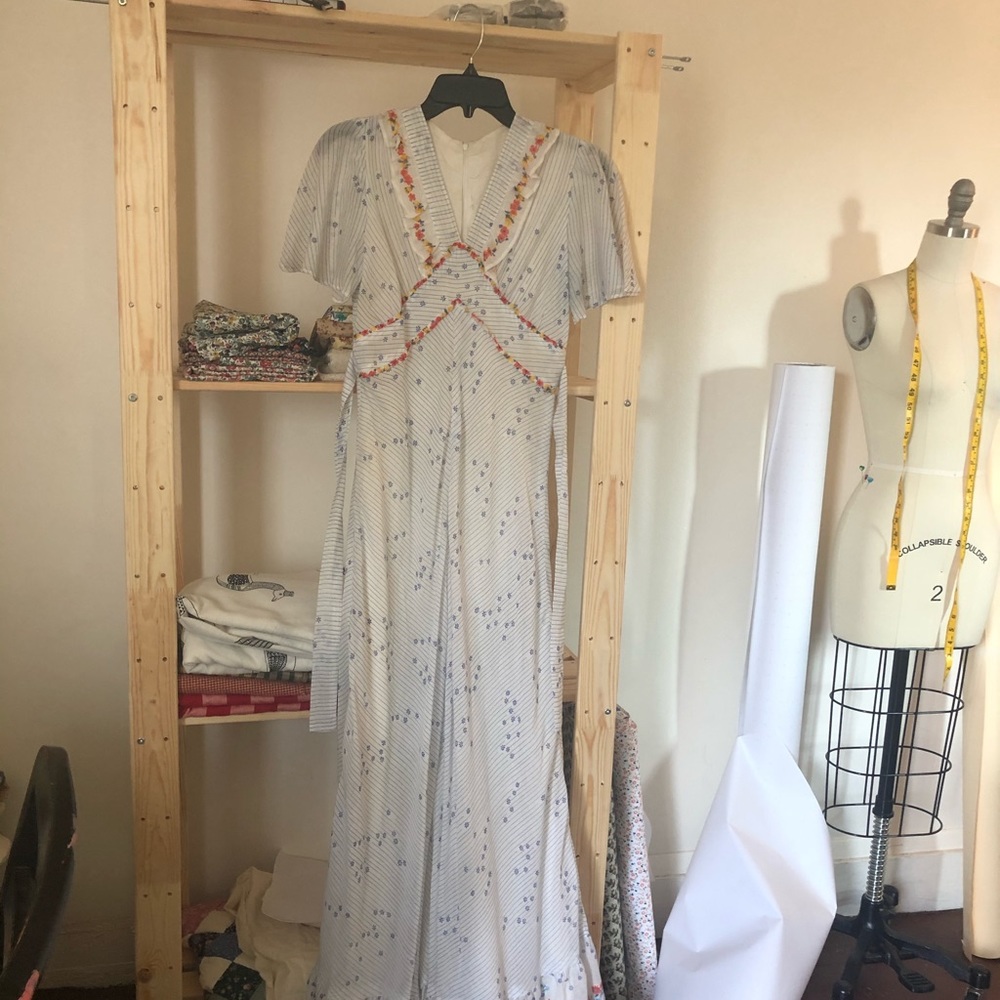 Vintage butterfly sleeve dress from London